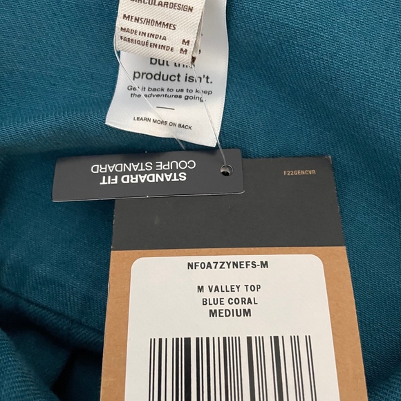 NEW The North Face Valley Shacket Men's Canvas Shirt Jacket Circular Design M - Picture 7 of 8